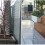 Before and after photos of a parecelain deck terrace in Manhattan