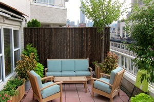Custom decor and furniture to make your deck or terrace design complete
